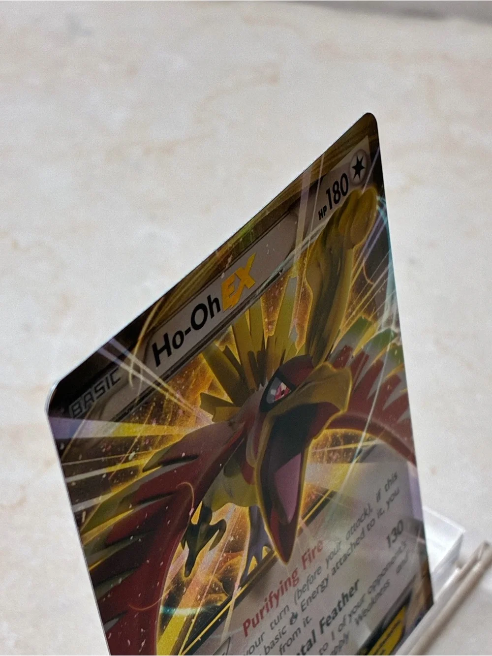 Ho-Oh EX Holo Trading Card (92/122)